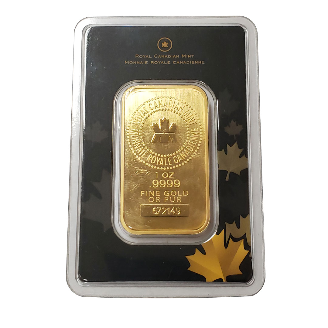 Royal Canadian Mint in black packaging