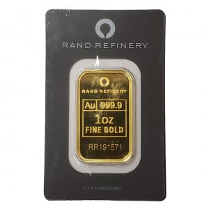 Rand Refinery 1 oz Gold Bar - California Gold and Silver Exchange