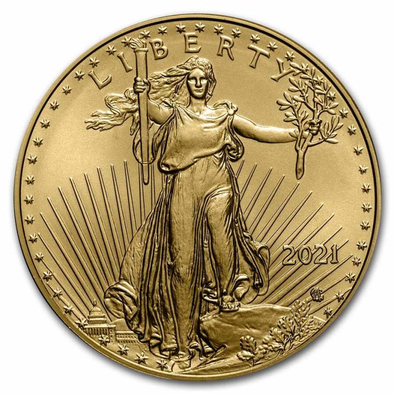 2021 Type 2 Gold Eagle - California Gold and Silver Exchange