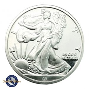 Walking Liberty Silver Round