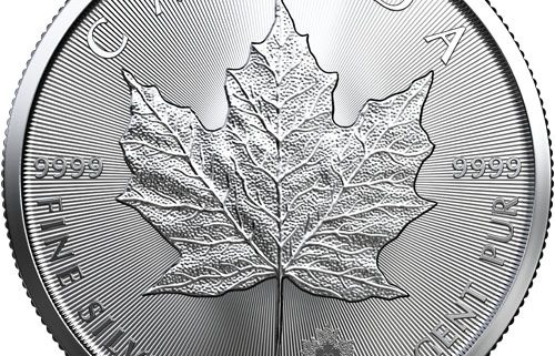 Canadian Maple Leaf 1 oz Silver Coin