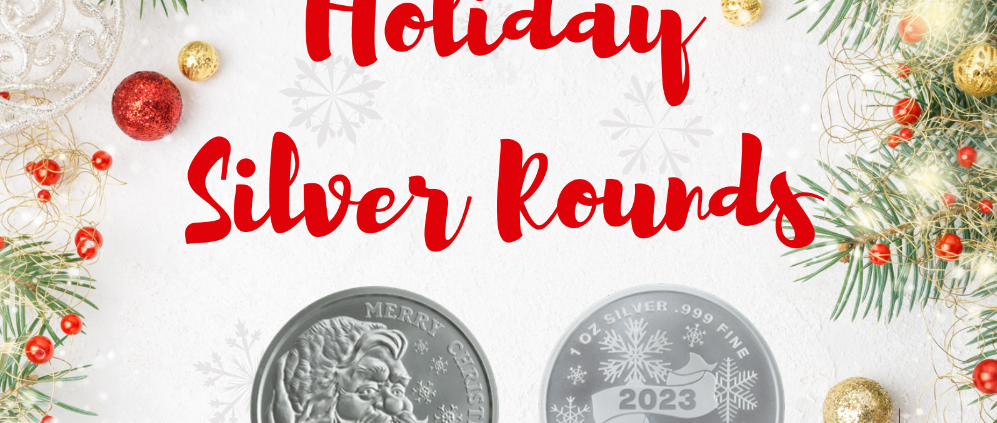 New 2023 Christmas Rounds Silver 1oz Coin Now Available