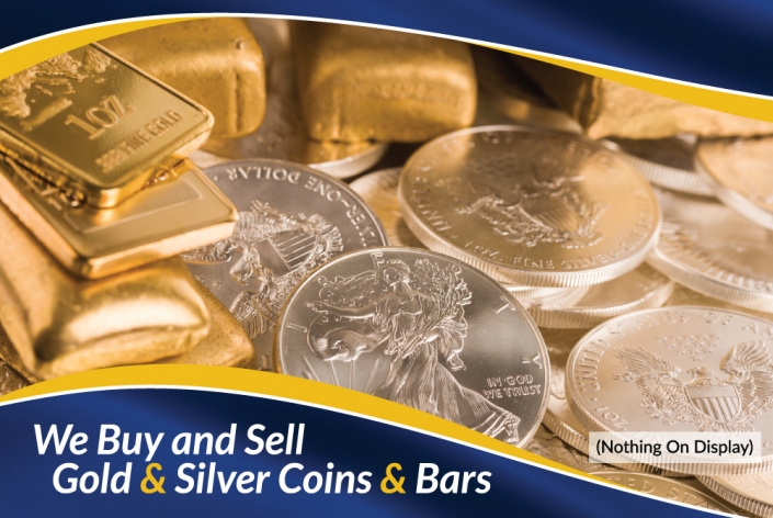 we buy and sell gold and silver coins and bars