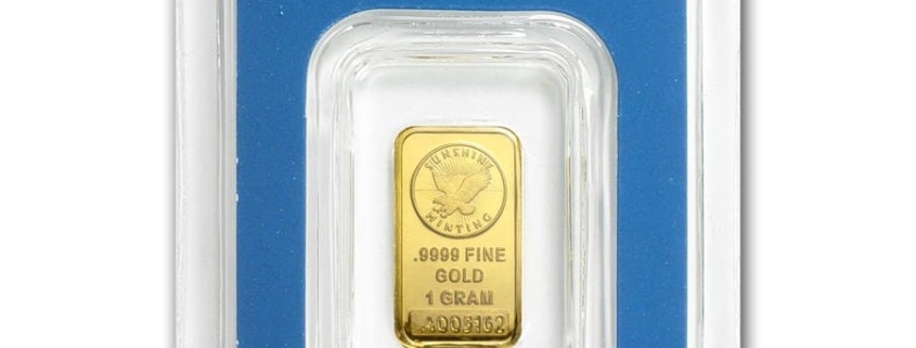 1g Sunshine Minting Gold Bar