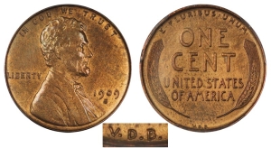 Early Wheat Cents (1909-1919) The 1909-S VDB penny