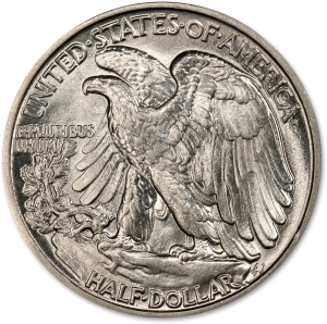 Walking Liberty Half Dollars (1916-1947) back Walking Liberty Half Dollars (1916-1947) back