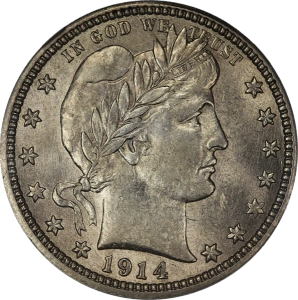 barber quarter front