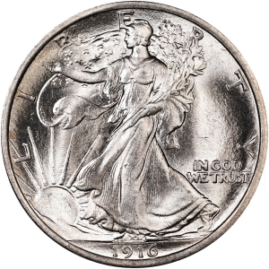 walking liberty half dollar front walking liberty half dollar front
