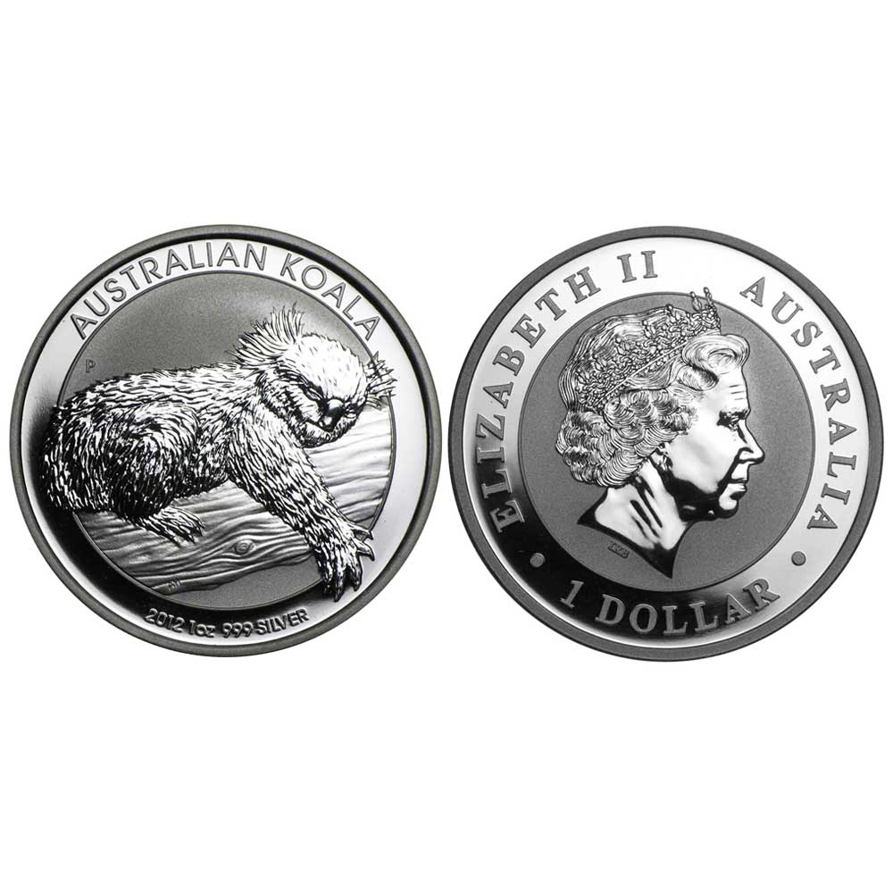 Silver Bullion 1 oz silver koala coin