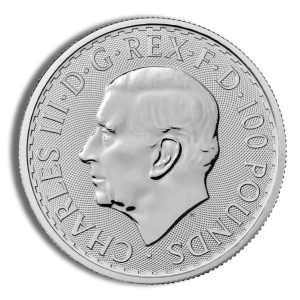British Platinum Britannia: 1 oz King