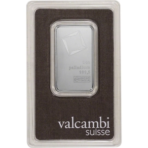 Valcambi Platinum Bar: 1 oz, 1 g