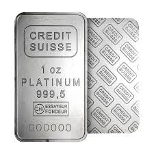 Credit Suisse Platinum Bar- 1 oz