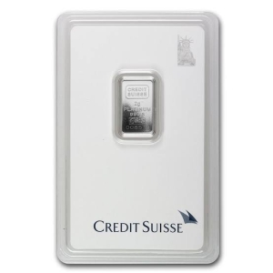 Credit Suisse Platinum Bar 2g