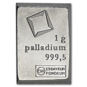 Valcambi Palladium Bar 1 g