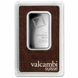 Valcambi Palladium Bar